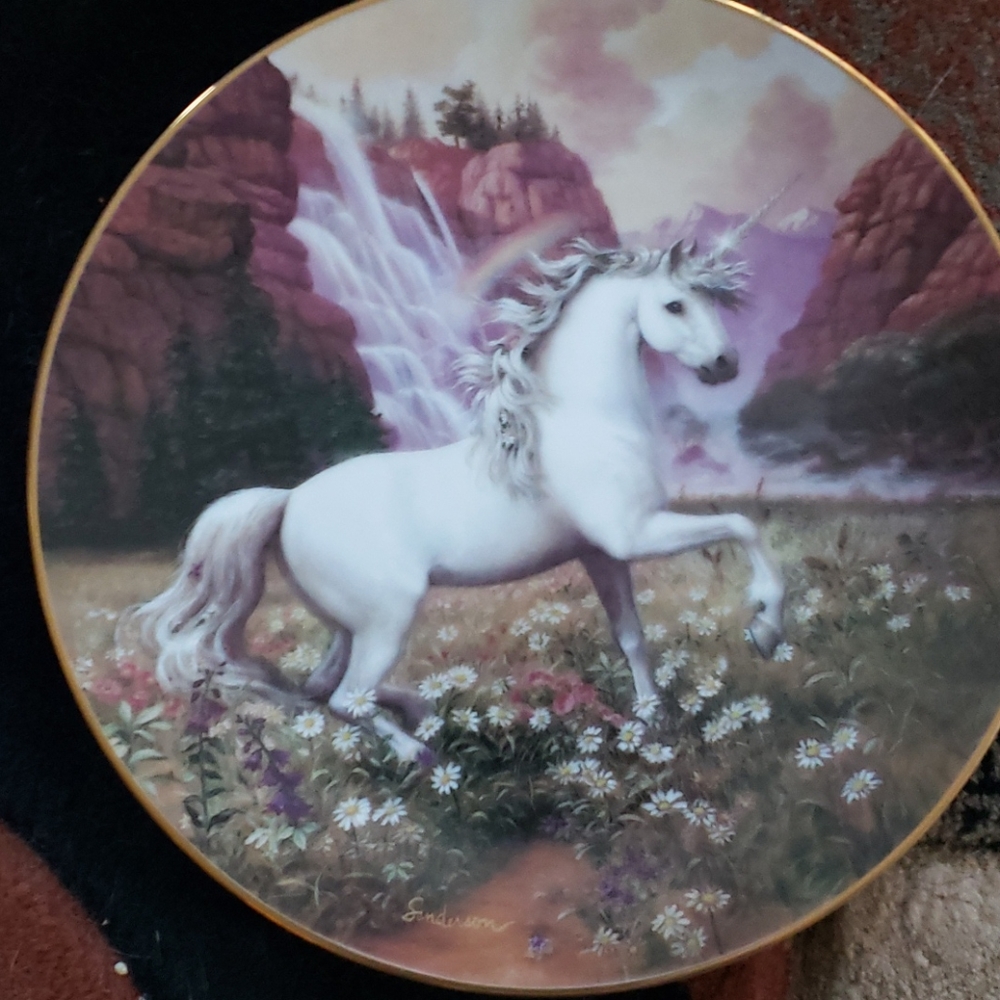 Unicorn plate